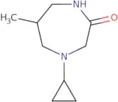 4-Cyclopropyl-6-methyl-1,4-diazepan-2-one