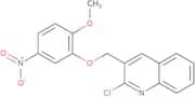 2-Chloro-3-(2-methoxy-5-nitrophenoxymethyl)quinoline