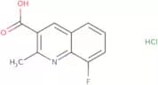 8-Fluoro-2-methylquinoline-3-carboxylic acid hydrochloride