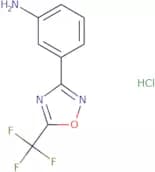 3-[5-(Trifluoromethyl)-1,2,4-oxadiazol-3-yl]aniline hydrochloride