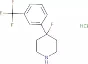 4-Fluoro-4-[3-(trifluoromethyl)phenyl]piperidine hydrochloride