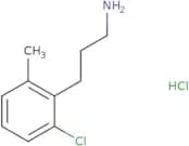 3-(2-Chloro-6-methylphenyl)propan-1-amine hydrochloride