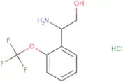 2-Amino-2-[2-(trifluoromethoxy)phenyl]ethan-1-ol hydrochloride