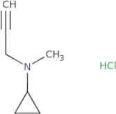 N-Methyl-N-(prop-2-yn-1-yl)cyclopropanamine hydrochloride
