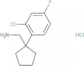[1-(2-Chloro-4-fluorophenyl)cyclopentyl]methanamine hydrochloride
