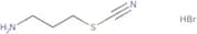 [(3-Aminopropyl)sulfanyl]carbonitrile hydrobromide