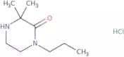 3,3-Dimethyl-1-propylpiperazin-2-one hydrochloride
