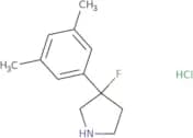 3-(3,5-Dimethylphenyl)-3-fluoropyrrolidine hydrochloride