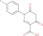 1-(4-Fluorophenyl)-4,6-dioxo-1,4,5,6-tetrahydropyridazine-3-carboxylic acid
