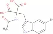 2-[(5-Bromo-1H-indol-3-yl)methyl]-2-acetamidopropanedioic acid