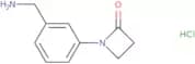 1-[3-(Aminomethyl)phenyl]azetidin-2-one hydrochloride