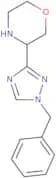 3-(1-Benzyl-1H-1,2,4-triazol-3-yl)morpholine