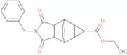 Ethyl 4-benzyl-3,5-dioxo-4-azatetracyclo[5.3.2.0²,⁶.0⁸,¹⁰]dodec-11-ene-9-carboxylate