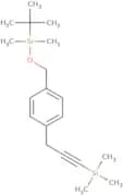[3-(4-{[(tert-Butyldimethylsilyl)oxy]methyl}phenyl)prop-1-yn-1-yl]trimethylsilane