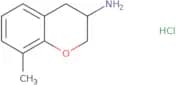 8-Methyl-3,4-dihydro-2H-1-benzopyran-3-amine hydrochloride