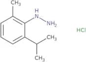 [2-Methyl-6-(propan-2-yl)phenyl]hydrazine hydrochloride