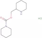 Piperidin-2-ylmethyl piperidine-1-carboxylate hydrochloride