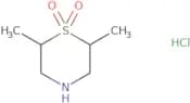 2,​6-​Dimethyl-thiomorpholine 1,​1-​dioxide hydrochloride