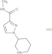 N-Methyl-1-(piperidin-3-yl)-1H-pyrazole-3-carboxamide hydrochloride