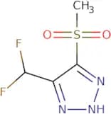 4-(Difluoromethyl)-5-methanesulfonyl-2H-1,2,3-triazole