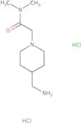 2-[4-(Aminomethyl)piperidin-1-yl]-N,N-dimethylacetamide dihydrochloride