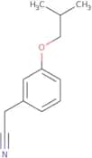 2-[3-(2-Methylpropoxy)phenyl]acetonitrile