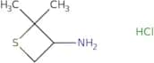 2,2-Dimethylthietan-3-amine hydrochloride