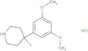 4-(3,5-Dimethoxyphenyl)-4-fluoropiperidine hydrochloride