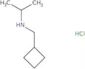 (Cyclobutylmethyl)(propan-2-yl)amine hydrochloride