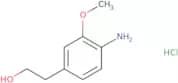 2-(4-Amino-3-methoxyphenyl)ethan-1-ol hydrochloride