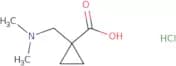 1-[(Dimethylamino)methyl]cyclopropane-1-carboxylic acid hydrochloride