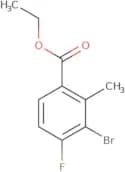 Ethyl 3-bromo-4-fluoro-2-methylbenzoate