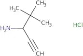 4,4-Dimethylpent-1-yn-3-amine hydrochloride