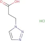 3-(1H-1,2,3-Triazol-1-yl)propanoic acid hydrochloride