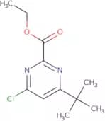 Ethyl 4-tert-butyl-6-chloropyrimidine-2-carboxylate