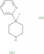 2-(4-Fluoropiperidin-4-yl)pyridine dihydrochloride