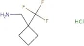 [1-(Trifluoromethyl)cyclobutyl]methanamine hydrochloride