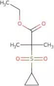Ethyl 2-(cyclopropanesulfonyl)-2-methylpropanoate
