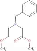 Methyl 2-[benzyl(2-methoxyethyl)amino]acetate