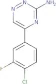 5-(4-Chloro-3-fluorophenyl)-1,2,4-triazin-3-amine