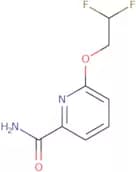6-(2,2-Difluoroethoxy)pyridine-2-carboxamide