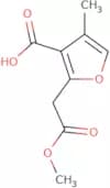 2-(2-Methoxy-2-oxoethyl)-4-methylfuran-3-carboxylic acid