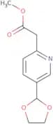 Methyl 2-[5-(1,3-dioxolan-2-yl)pyridin-2-yl]acetate