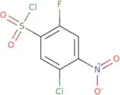 5-Chloro-2-fluoro-4-nitrobenzene-1-sulfonyl chloride