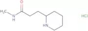 N-Methyl-3-(piperidin-2-yl)propanamide hydrochloride