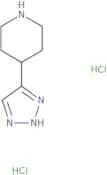 4-(1H-1,2,3-Triazol-4-yl)piperidine dihydrochloride