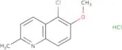 5-Chloro-6-methoxy-2-methylquinoline hydrochloride