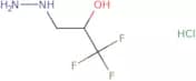 1,1,1-Trifluoro-3-hydrazinylpropan-2-ol hydrochloride