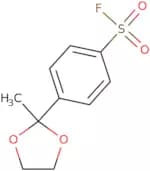 4-(2-Methyl-1,3-dioxolan-2-yl)benzene-1-sulfonyl fluoride