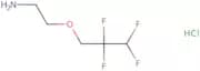 2-(2,2,3,3-Tetrafluoropropoxy)ethan-1-amine hydrochloride